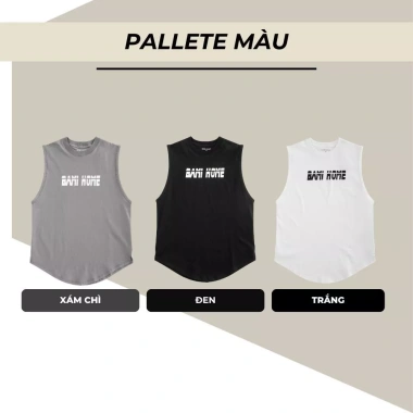 Giảm 50% Áo tanktop BAMIHOME ATT04 Vải co giãn, thoải mái tập gym, giá 159.000₫