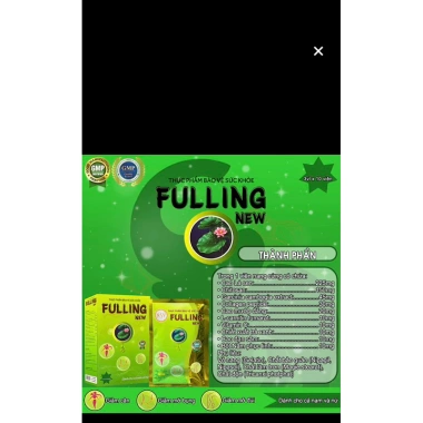 Giảm Cân Fulling - Đốt Mỡ Nhanh, Công Thức Tự Nhiên, Giá Chỉ 375.000 VNĐ