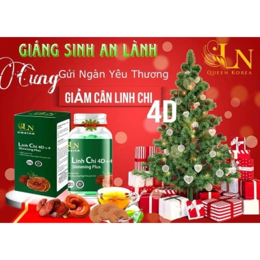 Giảm Cân Linh Chi 4D - Hỗ Trợ Mẹ Sau Sinh Giảm Cân Nhanh, An Toàn, Giá 650.000đ