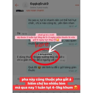 Giảm Cân Trâm Yanhee Thái Lan - Cấp Tốc, Giảm Mỡ Bụng, Siêu Mạnh, An Toàn, Hiệu Quả - Giá Ưu Đãi 1.69 triệu 5