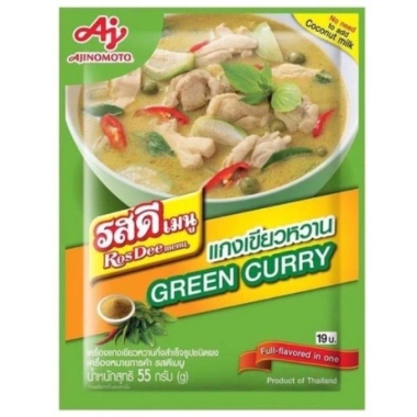 Giảm Giá Gia Vị Cà Ri Thái Lan Rosdee Green Curry 55g – Bán Chạy Nhất, Chỉ 19.000₫