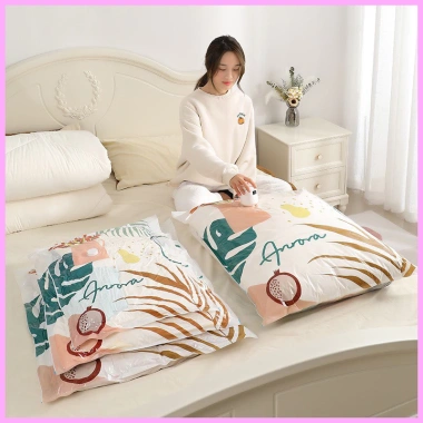 Giảm giá mua 5 túi hút chân không bảo quản quần áo - Tặng 01 bơm tay, chỉ 13.979 VND