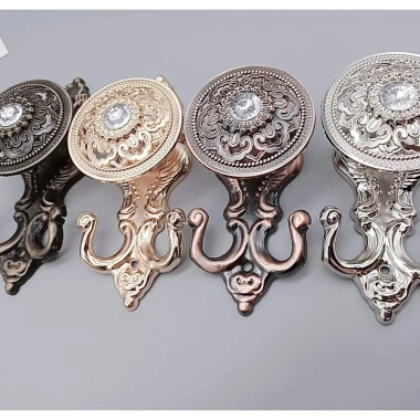 Giảm giá Núm vén rèm cao cấp - Móc vén, nút cột rèm, chỉ 59.000 VND (1 cặp)