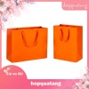 Giảm giá Túi giấy Couche cao cấp màu cam đựng quà tặng – Chỉ 9.000đ 2