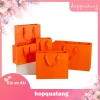 Giảm giá Túi giấy Couche cao cấp màu cam đựng quà tặng – Chỉ 9.000đ 3