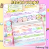 Giảm Giá Washi Tape Họa Tiết Mây Trời Lấp Lánh – Băng Keo Peach Decor Sổ Vở Bullet Journal 5.000₫