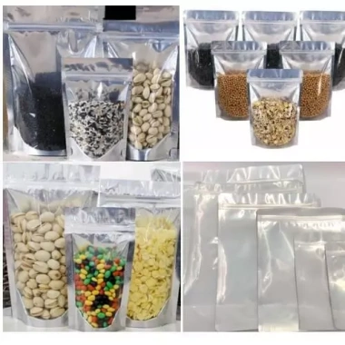 Giảm sâu Túi zipper bạc 100g Đế đứng, kín nước lẩu, kim chi, khô bò, hạt - Giá ưu đãi 14.500₫