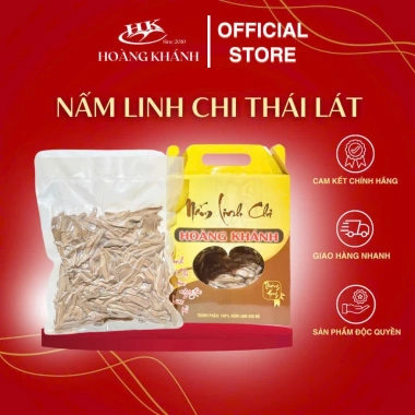 Giảm Sốc 50% Nấm Linh Chi Thái Lát Hoàng Khánh tăng sức đề kháng hỗ trợ sức khỏe chỉ 300.000 VND