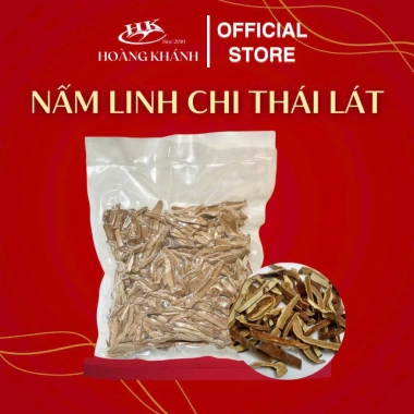 Giảm Sốc 50% Nấm Linh Chi Thái Lát Hoàng Khánh tăng sức đề kháng hỗ trợ sức khỏe chỉ 300.000 VND