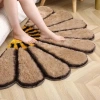 Giảm Sốc Thảm Sàn Lông Tơ Hình Quạt - Chống Trượt, Mượt Mịn, Siêu Sang, Giá 95.000₫ 5