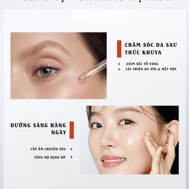 Giảm thâm nám chính hãng Vitamin C + Niacinamide 9% – Dưỡng sáng da nhạy cảm 100ml – 187k