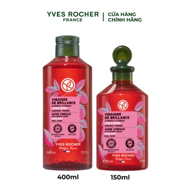 Giấm xả tóc Yves Rocher Shine With Raspberry, dung tích lớn, bóng mượt, giá 427k 2 Giấm xả tóc Yves Rocher Shine With Raspberry, dung tích lớn, bóng mượt, giá 427k 2
