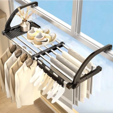 Giàn Phơi Đồ Ban Công Thông Minh Kéo Rộng Gấp Gọn - Giá Ưu Đãi 138.000đ 4 Giàn Phơi Đồ Ban Công Thông Minh Kéo Rộng Gấp Gọn - Giá Ưu Đãi 138.000đ 4