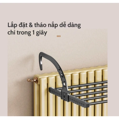 Giàn Phơi Đồ Ban Công Thông Minh Kéo Rộng Gấp Gọn - Giá Ưu Đãi 138.000đ