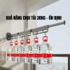Giàn Phơi Gấp Gọn HIKARI EA-09 Nhôm Không Gỉ, Không Khoan Đục, Chịu Tải Cao 3