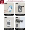 Giàn Phơi Gấp Gọn HIKARI EA-09 Nhôm Không Gỉ, Không Khoan Đục, Chịu Tải Cao 9