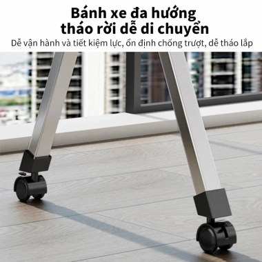 Giàn Phơi Quần Áo Inox Thông Minh Gấp Gọn Bánh Xe 1.6-2.4m Tiết Kiệm Không Gian
