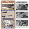 Giàn Phơi Quần Áo Nhôm Gấp Gọn 40 Lỗ Sấy Độc Lập và Lưới Sấy - 699.000 VNĐ 2