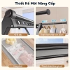 Giàn Phơi Quần Áo Nhôm Gấp Gọn 40 Lỗ Sấy Độc Lập và Lưới Sấy - 699.000 VNĐ 5