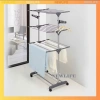 Giàn phơi quần áo thông minh 6 cánh bánh xe - Di động, giá 419.000₫
