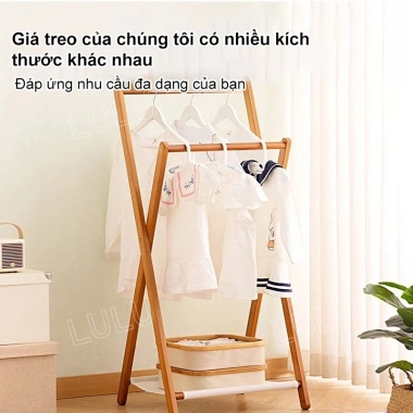 Giàn Phơi Quần Áo Tre Cao Cấp SUNNY BIERE Gấp Gọn - Giá Ưu Đãi 158.781 VND