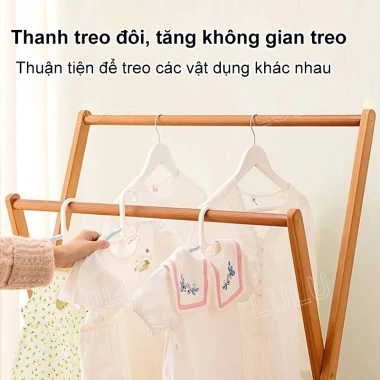 Giàn Phơi Quần Áo Tre Cao Cấp SUNNY BIERE Gấp Gọn - Giá Ưu Đãi 158.781 VND