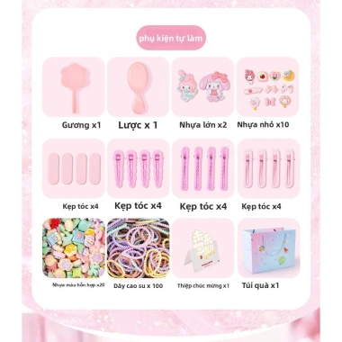 Giáng sinh My Melody - Phụ kiện tóc, kẹp tóc, trang sức, hộp quà giảm giá 954k 7 Giáng sinh My Melody - Phụ kiện tóc, kẹp tóc, trang sức, hộp quà giảm giá 954k 7