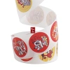 Giao đơn từ 30k - 50 tem dán Lân Tết tròn 3.8cm in bóng, sắc nét, giá chỉ 27.000đ cho Năm Mới New Year 5