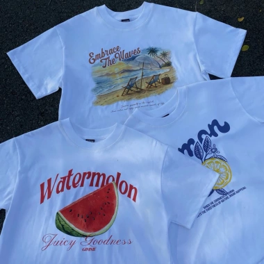 Giao Hàng 24h Áo Thun Nam Nữ Rộng 100% Cotton Thời Trang Mùa Hè Local Brand 69k