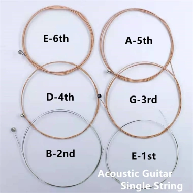 Giao hàng 24h Dây đàn Guitar Acoustic E B G D và Đồng hồ đo dây 012-040 giá chỉ 6.600₫ 4