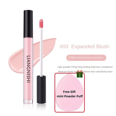 Giao hàng nhanh, quà tặng miễn phí – Jingnishi Contouring Liquid Matte Oil Control Foundation + Phấn má hồng che khuyết điểm chống nước, lâu trôi 56.100₫ 10