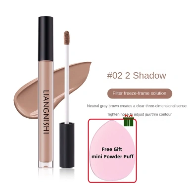 Giao hàng nhanh, quà tặng miễn phí – Jingnishi Contouring Liquid Matte Oil Control Foundation + Phấn má hồng che khuyết điểm chống nước, lâu trôi 56.100₫ 12