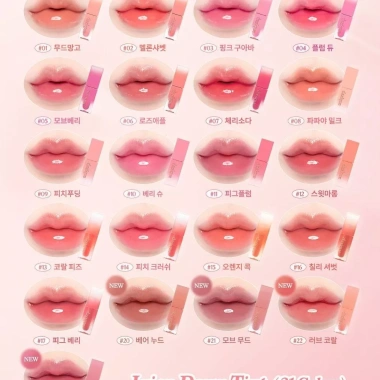 Giao Hoả Tốc Son Tint DASIQUE Bóng Bền Màu Nhẹ - Juicy Dewy Tint, Môi Chuẩn Hàn, Giá 340k