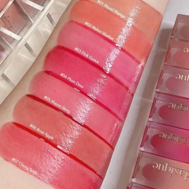 Giao Hoả Tốc Son Tint DASIQUE Bóng Bền Màu Nhẹ - Juicy Dewy Tint, Môi Chuẩn Hàn, Giá 340k