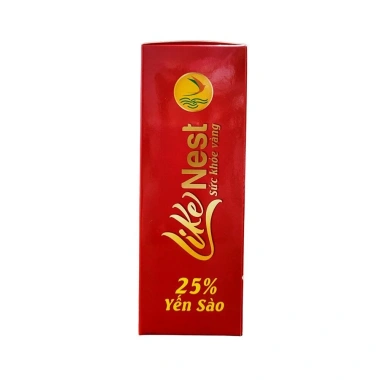 Giao ngay Like Nest Hộp xách 6 hủ 70ml - Tổ yến sào 25% chưng đường phèn - Sức khỏe Vàng - Giá 89.000 VND