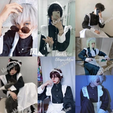 Giao Ngay Maid Cosplay Nam Nữ – Đồ Hóa Trang Đẹp Giá Ưu Đãi 149.999 VNĐ