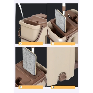 [GIAO SAU TẾT] Cây Lau Nhà Tự Vắt Thông Minh KMZ F18 - Bộ Lau 360° Cao Cấp, Giá 115.000 9