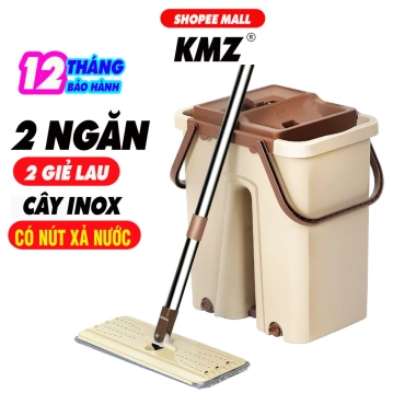 [GIAO SAU TẾT] Cây Lau Nhà Tự Vắt Thông Minh KMZ F18 - Bộ Lau 360° Cao Cấp, Giá 115.000 10