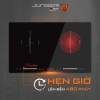 [GIAO TRƯỚC TẾT] Bếp đôi hồng ngoại JUNGER JG CEJ-203-IF 4.200W - Cân nồi, 2 điều khiển, BH 36 th, giá 11.990.000 5