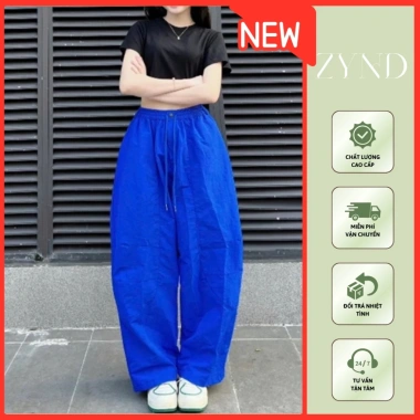 GIAO TRƯỚC TẾT Quần Thụng Harem Ống Rộng ZYND Parachute Kaki BIGSIZE Nam Nữ CĐ-M101 125k 9