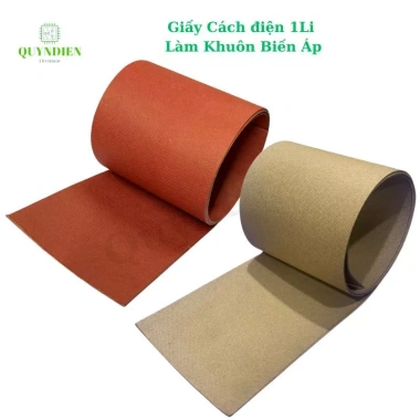 Giấy 1 Li 50x100cm Đỏ và Vàng - Khuôn biến áp, bẻ khuôn, giá 28.080₫