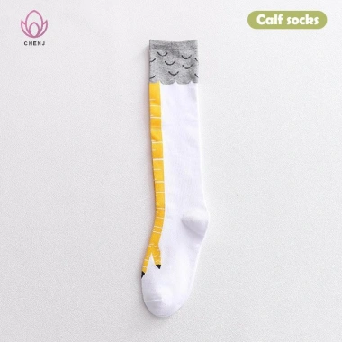 Giày 3D Ngộ Nghĩnh Chân Gà Đầu Gối Tất Cao Cá Tính Quà Tặng Độc Đáo 41,364₫
