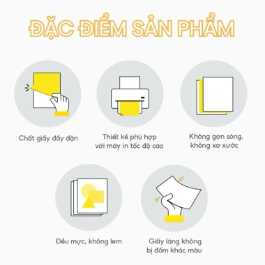 Giấy A4 70-80gsm Thái Lan, 5 Ream – In Laser, In Phun, Chất Lượng Cao, 455.000₫