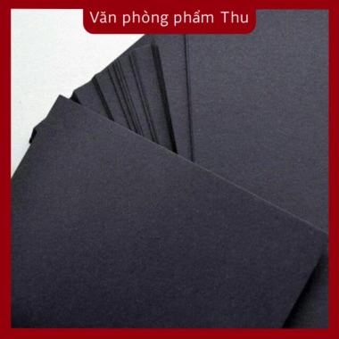 Giấy A4 màu đen Grand 150gsm – Premium Color Paper, giảm giá 22% chỉ 115.000₫