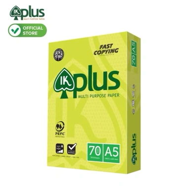 Giấy A5 Double A IK Plus Excell 70gsm - In 2 mặt, màu trắng sáng, sắc nét cao, không kẹt - 44.000 VND 2 Giấy A5 Double A IK Plus Excell 70gsm - In 2 mặt, màu trắng sáng, sắc nét cao, không kẹt - 44.000 VND 2