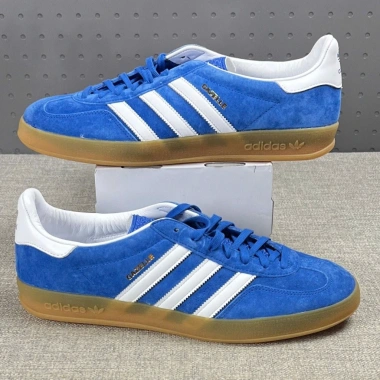 Giày adidas Gazelle Indoor Xanh Sáng CHÍNH HÃNG IF9.643 - Giá 2,75 Triệu, Đế Bám Đẹp, Bền Bỉ 8