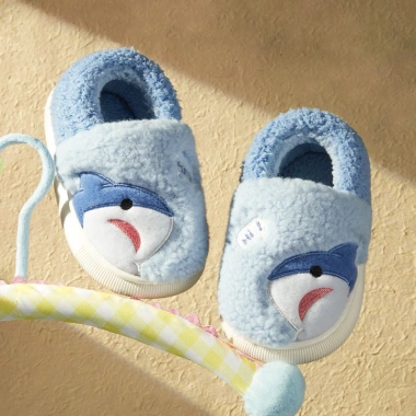 Giày ấm Shark & Unicorn cho bé - Cotton Cheerful Mario, giảm 175.350đ, dùng trong nhà 3