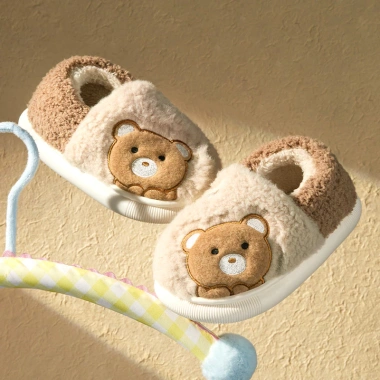 Giày ấm Shark & Unicorn cho bé - Cotton Cheerful Mario, giảm 175.350đ, dùng trong nhà 4