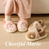 Giày ấm Shark & Unicorn cho bé - Cotton Cheerful Mario, giảm 175.350đ, dùng trong nhà 5