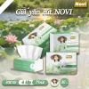Giấy ăn 300 tờ 4 lớp 75 rút một lần mềm mịn an toàn - Cô gái hoa sen, giá 79.000₫